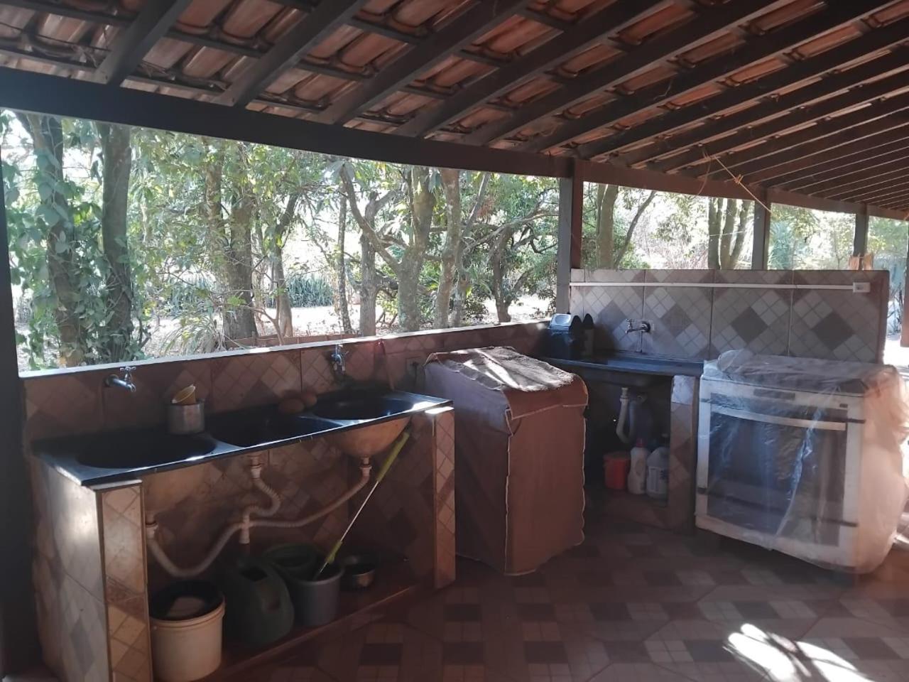 Вілла Sitio Bemtevi - Jockey Camping - Уберландія Екстер'єр фото